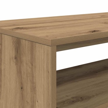 vidaXL Έπιπλο Τηλεόρασης Αρτισιανή Δρυς 80x40x40cm Επεξ. Ξύλο