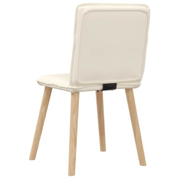 vidaXL Καρέκλες Τραπεζαρίας 4 τεμ. Λινές 45x54x86 cm