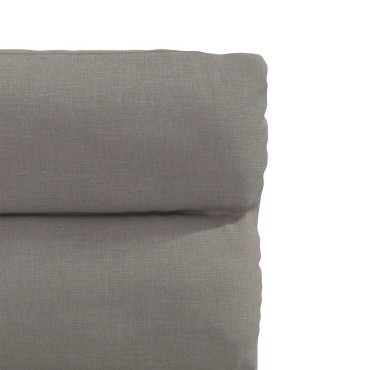 vidaXL Καρέκλες Τραπεζαρίας 4 τεμ. Taupe Υφασμάτινες 45x54x86 cm