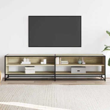 vidaXL Ντουλάπι τηλεόρασης Sonoma Oak 180,5x40x46cm Ξύλινη κατασκευή