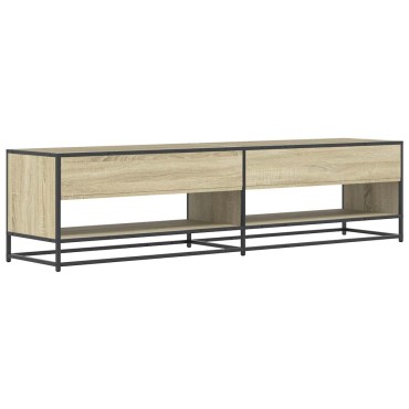 vidaXL Ντουλάπι τηλεόρασης Sonoma Oak 180,5x40x46cm Ξύλινη κατασκευή
