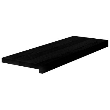 vidaXL Πέλματα Σκάλας 2 τεμάχια Σκούρο καφέ 70x30x2 cm μασίφ ξύλο δρυς