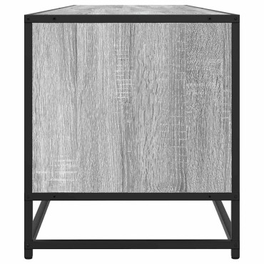 ντουλάπι τηλεόρασης vidaXL Γκρι Sonoma 180,5x40x46cm Ξύλινη κατασκευή