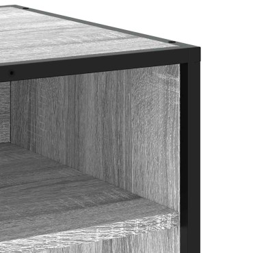 ντουλάπι τηλεόρασης vidaXL Γκρι Sonoma 180,5x40x46cm Ξύλινη κατασκευή