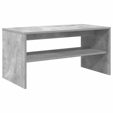 vidaXL Έπιπλο Τηλεόρασης Γκρι Σκυροδέματος 80x40x40cm Μοριοσανίδα
