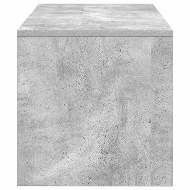 vidaXL Έπιπλο Τηλεόρασης Γκρι Σκυροδέματος 80x40x40cm Μοριοσανίδα