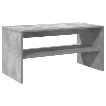 vidaXL Έπιπλο Τηλεόρασης Γκρι Σκυροδέματος 80x40x40cm Μοριοσανίδα