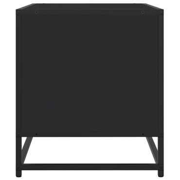 ντουλάπι τηλεόρασης vidaXL Μαύρο 270x40x46cm Κατασκευασμένο ξύλο
