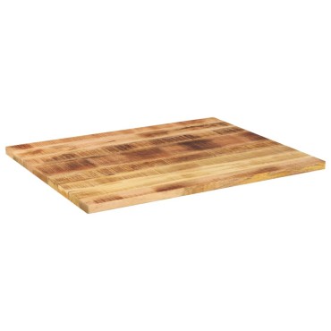 vidaXL Επιτραπέζια επιφάνεια 90x80x3,8cm Ορθογώνια από μασίφ ξύλο