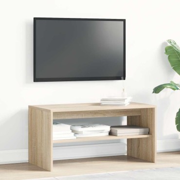 vidaXL Έπιπλο Τηλεόρασης Sonoma Δρυς 80x40x40cm από Μοριοσανίδα