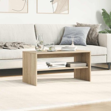 vidaXL Έπιπλο Τηλεόρασης Sonoma Δρυς 80x40x40cm από Μοριοσανίδα