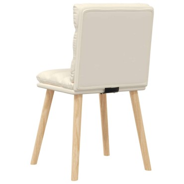 vidaXL Καρέκλες Τραπεζαρίας 4 τεμ. Λινές 45x54x86 cm