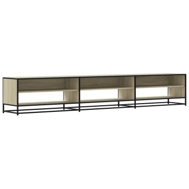 vidaXL Ντουλάπι τηλεόρασης Sonoma Oak 270x40x46cm Κατασκευασμένο ξύλο