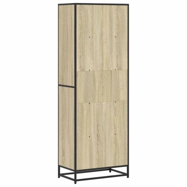 vidaXL Βιβλιοθήκη Sonoma Oak 60x35x170,5cm Ξύλινη κατασκευή 1 τεμ.