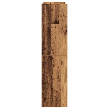 Ράφι παπουτσιών vidaXL Παλιό ξύλο 60x25x100cm Κατασκευασμένο ξύλο