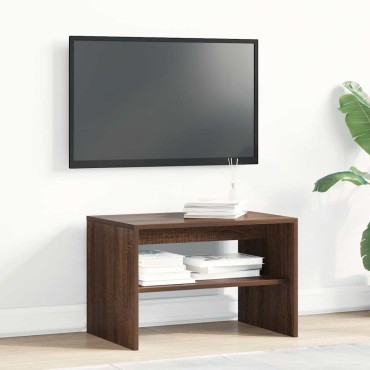 vidaXL Ντουλάπι τηλεόρασης καφέ δρυς 60x40x40cm Ξύλινη κατασκευή