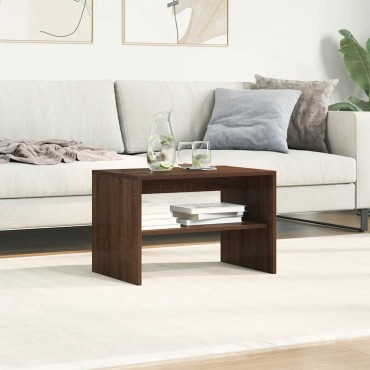 vidaXL Ντουλάπι τηλεόρασης καφέ δρυς 60x40x40cm Ξύλινη κατασκευή