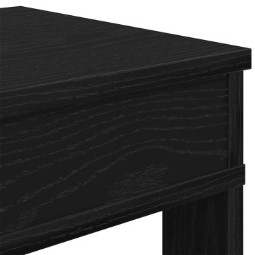 Ράφι παπουτσιών vidaXL Μαύρο 80x30x98cm Κατασκευασμένο ξύλο