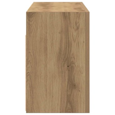 vidaXL Ντουλάπι τοίχου μπάνιου Artisan Oak Κατασκευασμένο ξύλο 60x25x40 cm 1 τεμ.