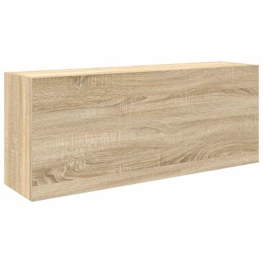 vidaXL Ντουλάπι τοίχου μπάνιου Sonoma Oak 100x25x40cm 1 τεμ.