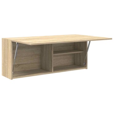 vidaXL Ντουλάπι τοίχου μπάνιου Sonoma Oak 100x25x40cm 1 τεμ.