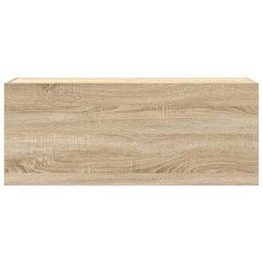 vidaXL Ντουλάπι τοίχου μπάνιου Sonoma Oak 100x25x40cm 1 τεμ.