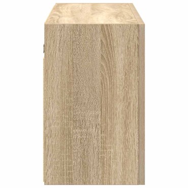 vidaXL Ντουλάπι τοίχου μπάνιου Sonoma Oak 100x25x40cm 1 τεμ.