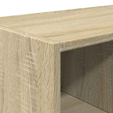 vidaXL Ράφια παπουτσιών 2 τμχ στοιβαζόμενα Sonoma Oak 89,5x30x40 cm