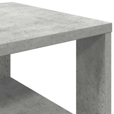 Ράφι παπουτσιών vidaXL Γκρι μπετόν 61x32x87,5cm Κατασκευασμένο ξύλο