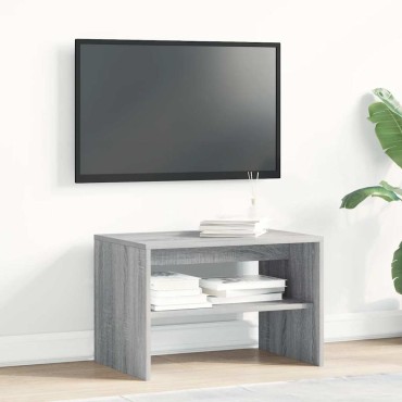 ντουλάπι τηλεόρασης vidaXL Γκρι Sonoma 60x40x40cm Κατασκευασμένο ξύλο
