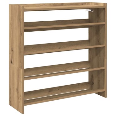 Ράφι παπουτσιών vidaXL Artisan Oak 80x25x81cm Κατασκευασμένο ξύλο