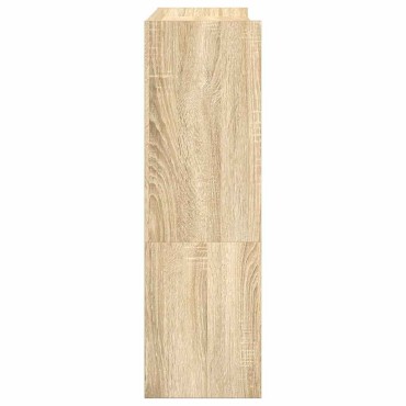 Ράφι παπουτσιών vidaXL Sonoma Oak 80x25x81cm Κατασκευασμένο ξύλο