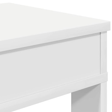 Ράφι παπουτσιών vidaXL Λευκό 80x30x98cm Κατασκευασμένο ξύλο