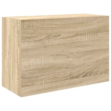 vidaXL Ντουλάπι τοίχου μπάνιου Sonoma Oak 60x25x40cm Ξύλινη κατασκευή 1 τεμ.