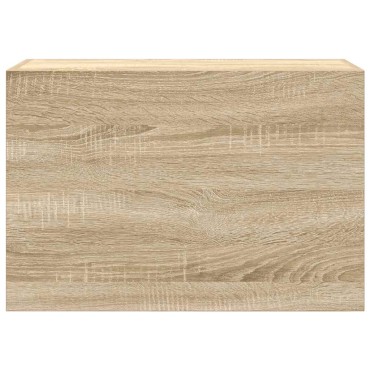 vidaXL Ντουλάπι τοίχου μπάνιου Sonoma Oak 60x25x40cm Ξύλινη κατασκευή 1 τεμ.