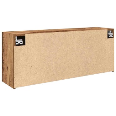 vidaXL Ντουλάπι τοίχου μπάνιου Παλιό ξύλο 100x25x40cm 1 τεμ.
