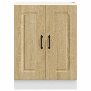 vidaXL Ντουλάπι βάσης νεροχύτη Kalmar Sonoma Δρυς 60x46x81,5cm 1 τεμ.
