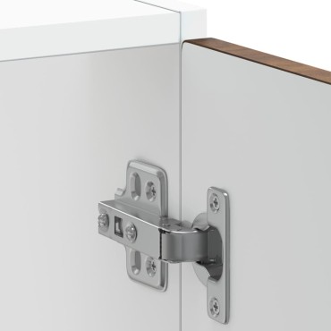 vidaXL Ντουλάπι βάσης νεροχύτη Kalmar Καπνιστή δρυς 60x46x81,5cm 1 τεμ.