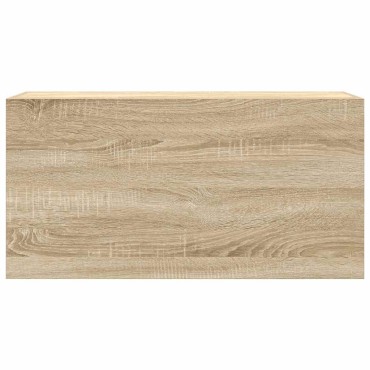 vidaXL Ντουλάπι τοίχου μπάνιου Sonoma Oak 80x25x40cm 1 τεμ.