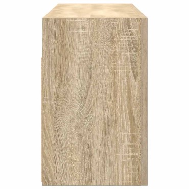 vidaXL Ντουλάπι τοίχου μπάνιου Sonoma Oak 80x25x40cm 1 τεμ.