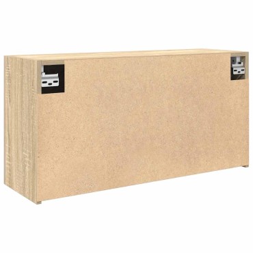 vidaXL Ντουλάπι τοίχου μπάνιου Sonoma Oak 80x25x40cm 1 τεμ.