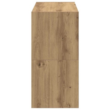 vidaXL Ράφια παπουτσιών 2 τμχ στοιβαζόμενα Artisan Oak 60x30x30,5cm