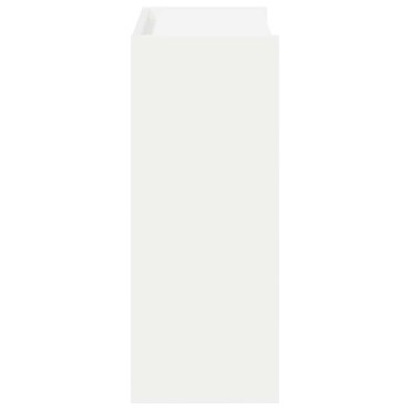 Ράφι παπουτσιών vidaXL Λευκό 60x25x62cm Κατασκευασμένο ξύλο