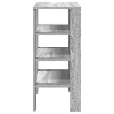 Ράφι παπουτσιών vidaXL Γκρι Sonoma 61x32x70cm Κατασκευασμένο ξύλο