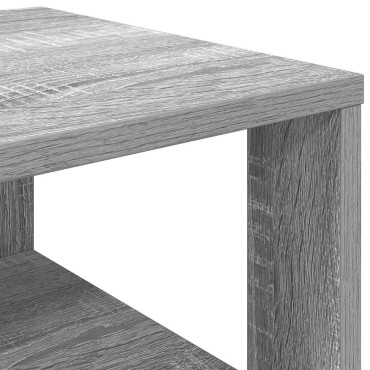 Ράφι παπουτσιών vidaXL Γκρι Sonoma 61x32x70cm Κατασκευασμένο ξύλο