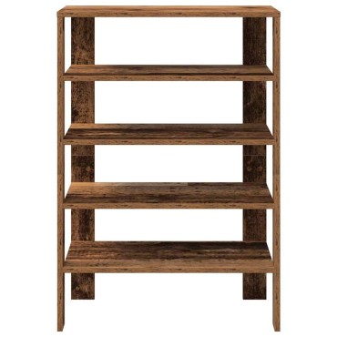 Ράφι παπουτσιών vidaXL Παλιό ξύλο 61x32x87,5cm Κατασκευασμένο ξύλο