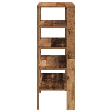 Ράφι παπουτσιών vidaXL Παλιό ξύλο 61x32x87,5cm Κατασκευασμένο ξύλο