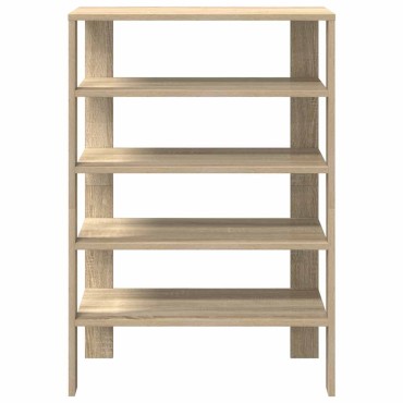 Ράφι παπουτσιών vidaXL Sonoma Oak 61x32x87,5cm Κατασκευασμένο ξύλο