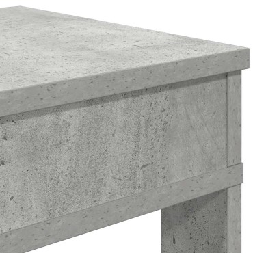 vidaXL Ράφι παπουτσιών σκυρόδεμα δρυς 80x30x98cm Κατασκευασμένο ξύλο