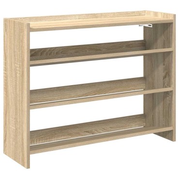 Ράφι παπουτσιών vidaXL Sonoma Oak 80x25x62cm Κατασκευασμένο ξύλο